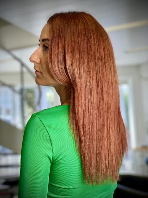 Frisuren-Bild von ARTE FURIOSO auf hairinspo: frau, kopfhaar, glatt, lang, sleeklook, einfarbig, haarfarbe, kupfer Frisuren-Bild von ARTE FURIOSO auf hairinspo: frau, kopfhaar, glatt, lang, sleeklook, einfarbig, haarfarbe, kupfer