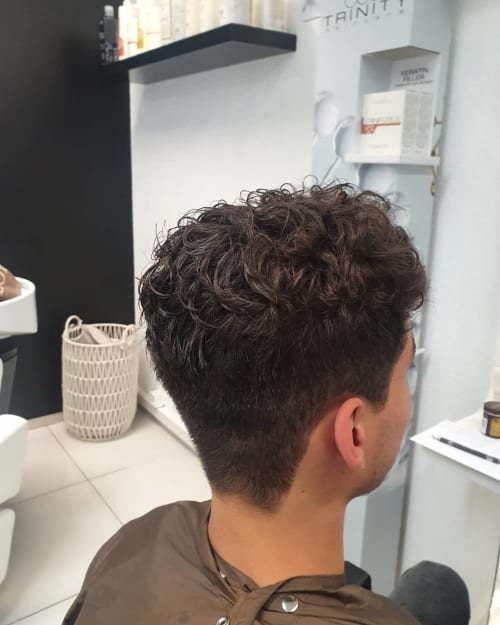 Frisuren-Bild von The Golden Hair auf hairinspo: mann, kopfhaar, lockig, kurz, dauerwelle, einfarbig, keine farbtechnik, braun Frisuren-Bild von The Golden Hair auf hairinspo: mann, kopfhaar, lockig, kurz, dauerwelle, einfarbig, keine farbtechnik, braun