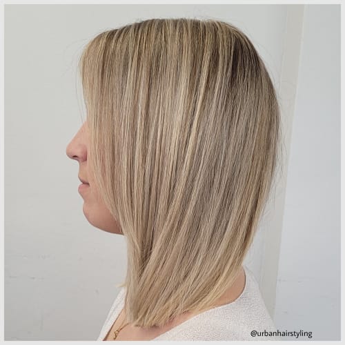 Frisuren-Bild von Katharina Piller auf hairinspo: frau, kopfhaar, glatt, schulterlang, mittelscheitel, mehrfarbig, highlights, hellblond, tönung, babylights, aschblond, platinblond