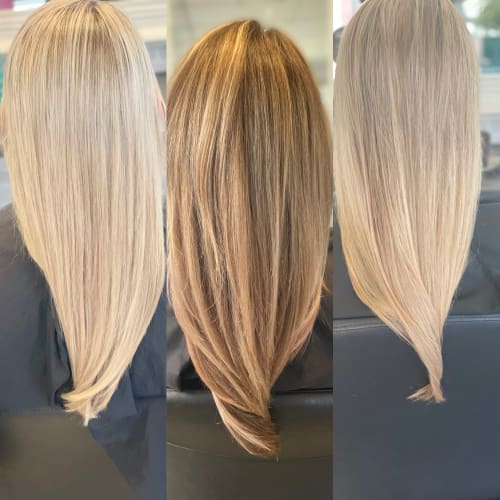 Frisuren-Bild von Sehriban Sahin auf hairinspo: unisex, kopfhaar, lockig, lang, stufenschnitt, mehrfarbig, haarfarbe, hellblond