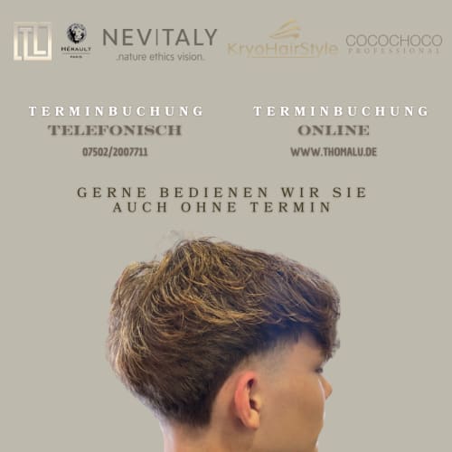 Frisuren-Bild von ThomaLu Luxury hair & photography auf hairinspo: mann, kopfhaar, glatt, kurz, fadecut, einfarbig, haarfarbe, blond