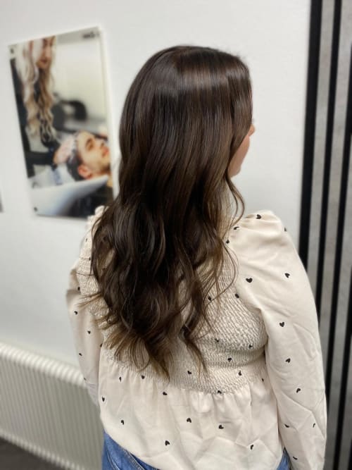 Frisuren-Bild von Friseursalon Haarliebe auf hairinspo: frau, kopfhaar, glatt, lang, beachwaves, mehrfarbig, reserve balayage, braun