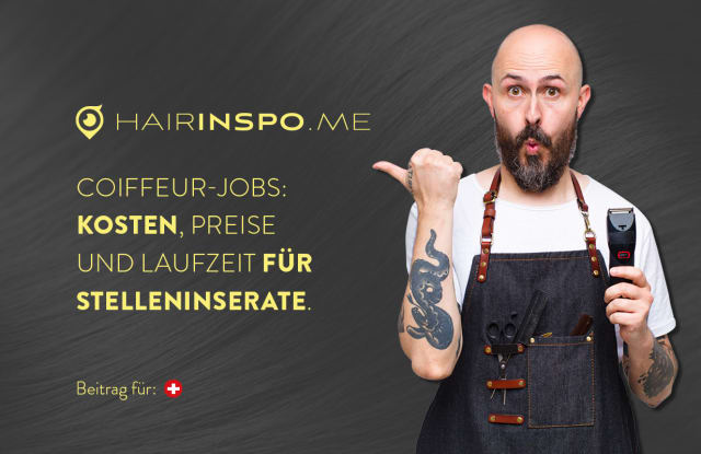 Coiffeur-Jobs: Kosten, Preise und Laufzeit für Stelleninserate.