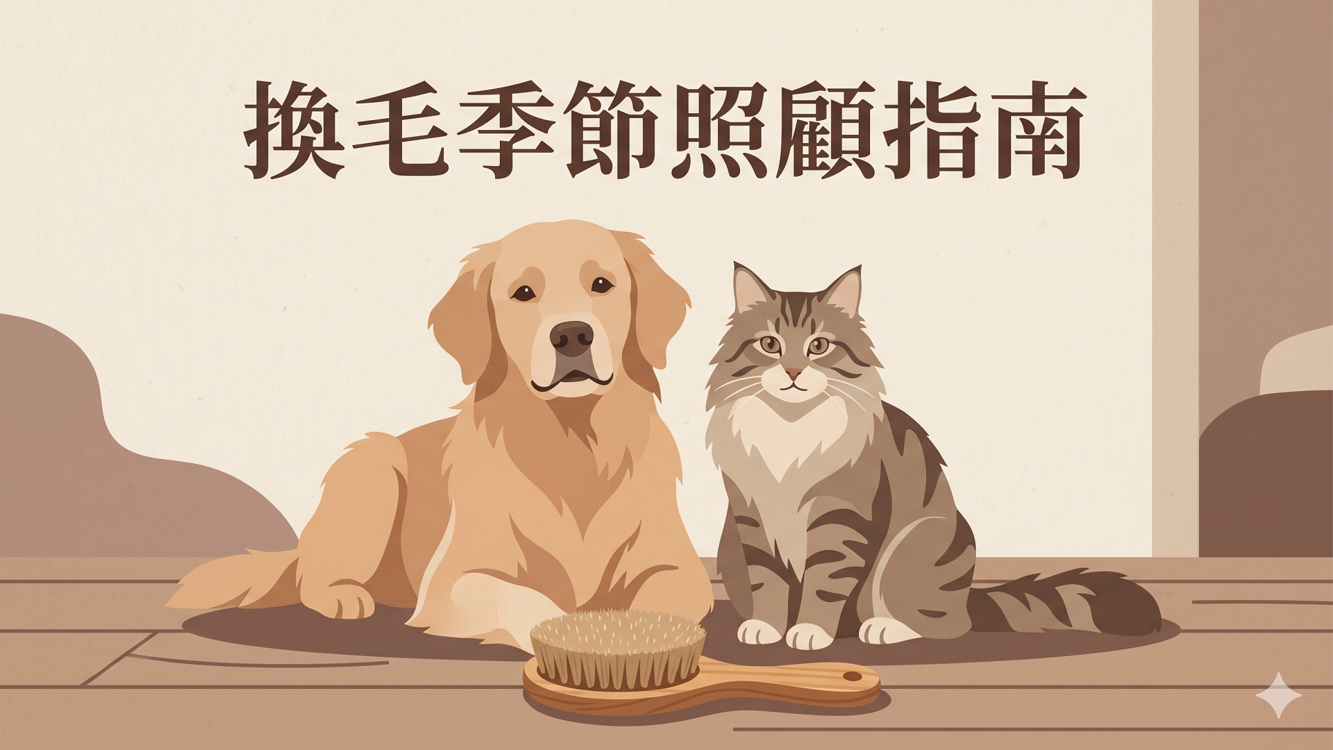 換毛季節怎麼辦?毛孩日常梳理與毛球症預防完整指南
