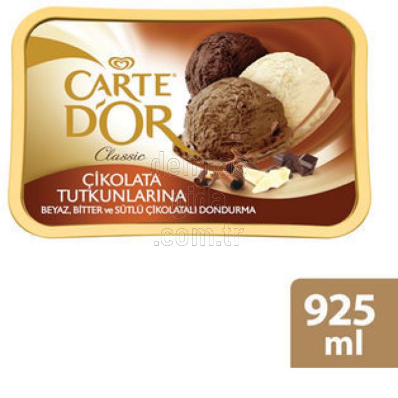 CARTE DOR CLASSIC CIKOLATA TUTKUNLARINA 925 ML Demtaş Gıda