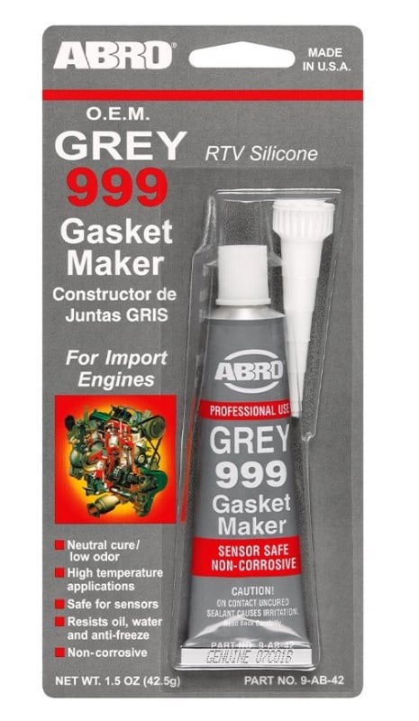 SILICONE SEALING GLUE FOR ENGINE GASKET GRAY 999 100G - View 1