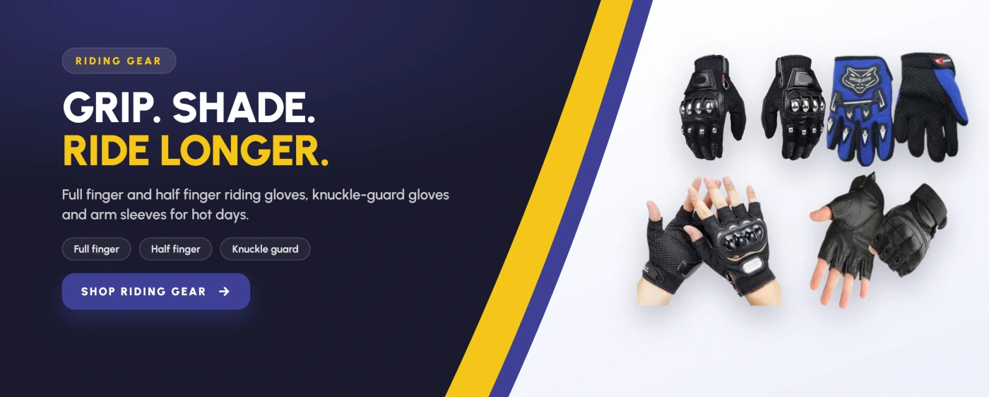 Riding Gloves and Arm Sleeves