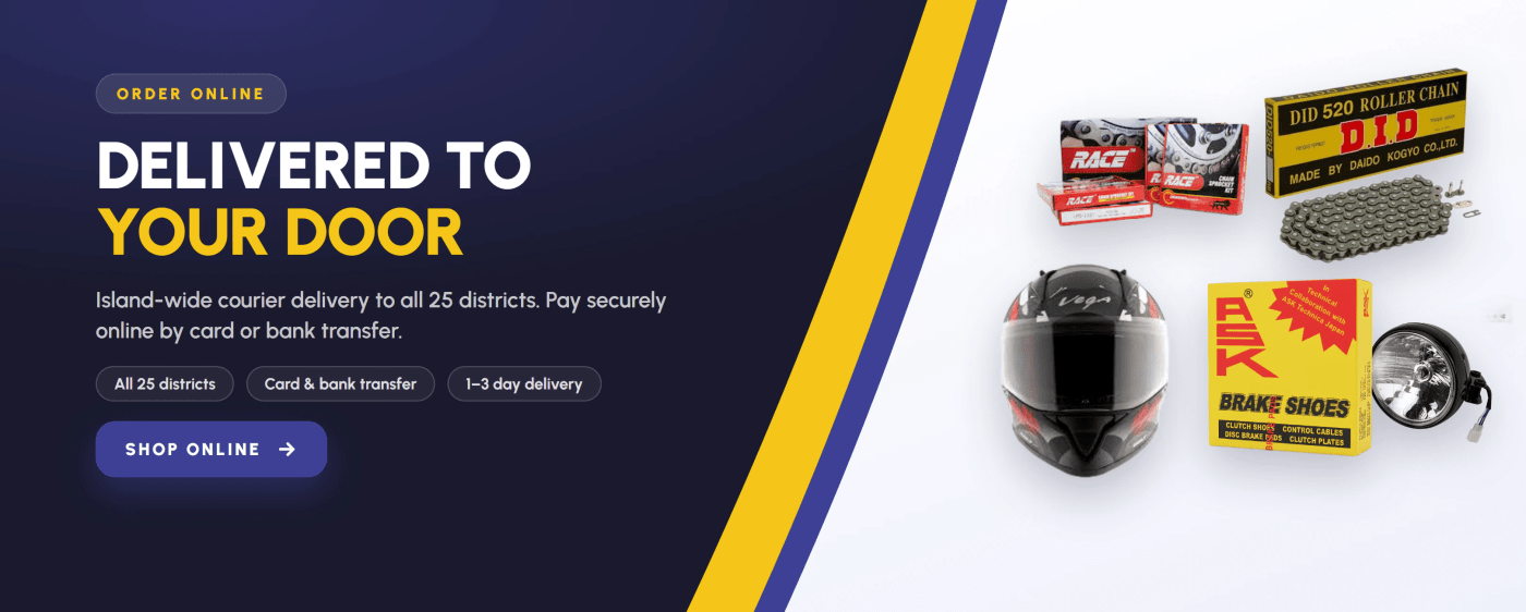 Order Online – Island-wide Delivery