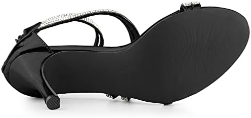 Vue 5 de Femmes Pu Bride Cheville