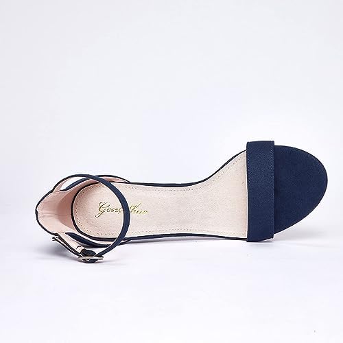 Vue 3 de Femmes Bloc Talons Sandales