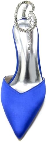 Vue 3 de Femmes Bout Pointu Satin