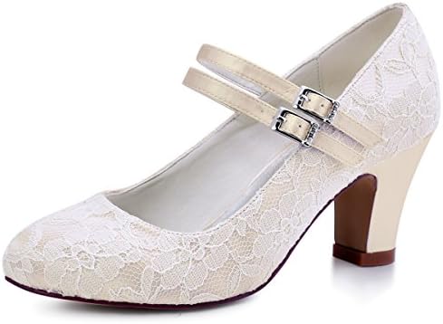 Vue 2 de Hc Chaussures Mariee Dentelle