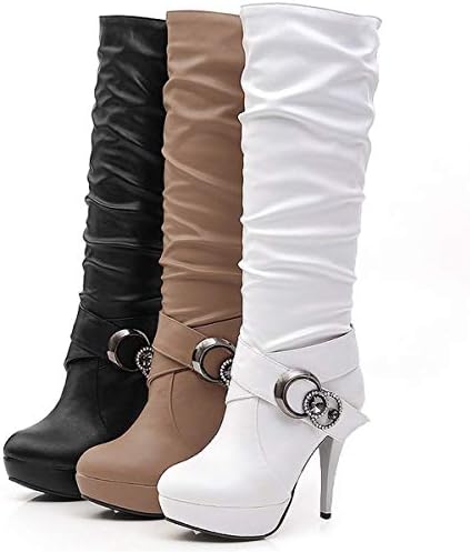 Vue 5 de Bottes Classiques Femme Talons