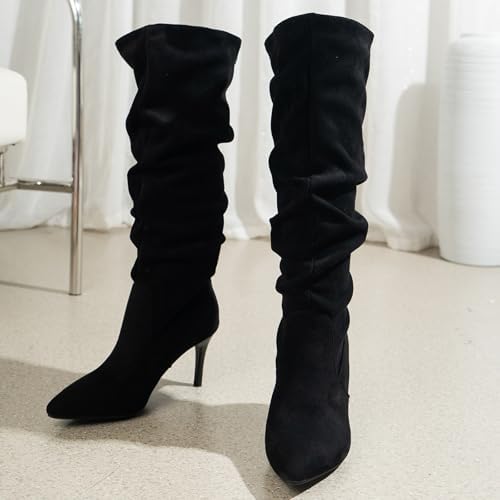 Vue 5 de Cuissardes Bottes Hautes Femme