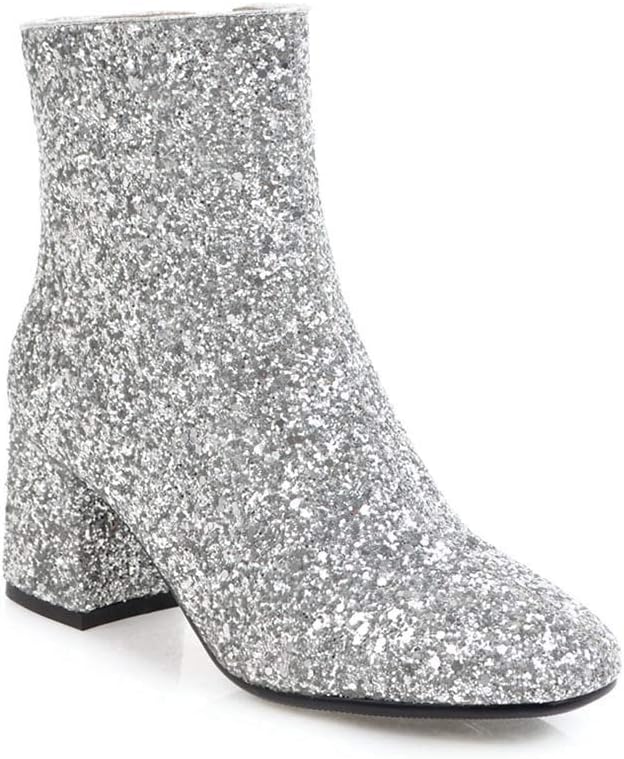 Bottines Paillettes Pour