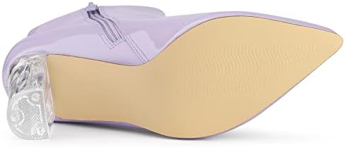 Vue 6 de Femme Bottines Transparentes Talons