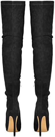 Vue 4 de Bottines Stretch Pour Femme