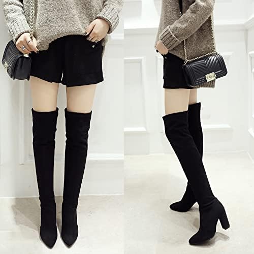 Vue 5 de Bottes Cuissardes Femme Hiver