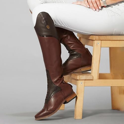 Vue 3 de Bottes Dequitation Retro