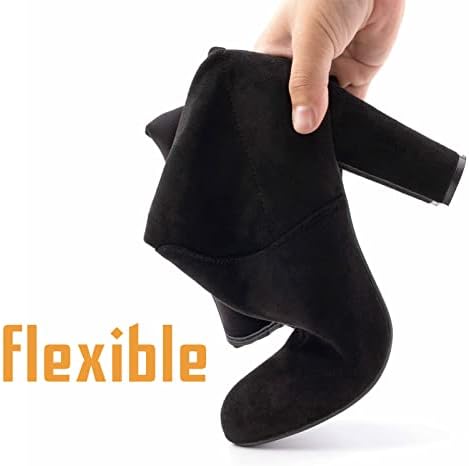 Vue 4 de Botte Haute Femme Talon
