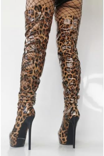 Vue 4 de Cuissardes Pour Femmes Bottes
