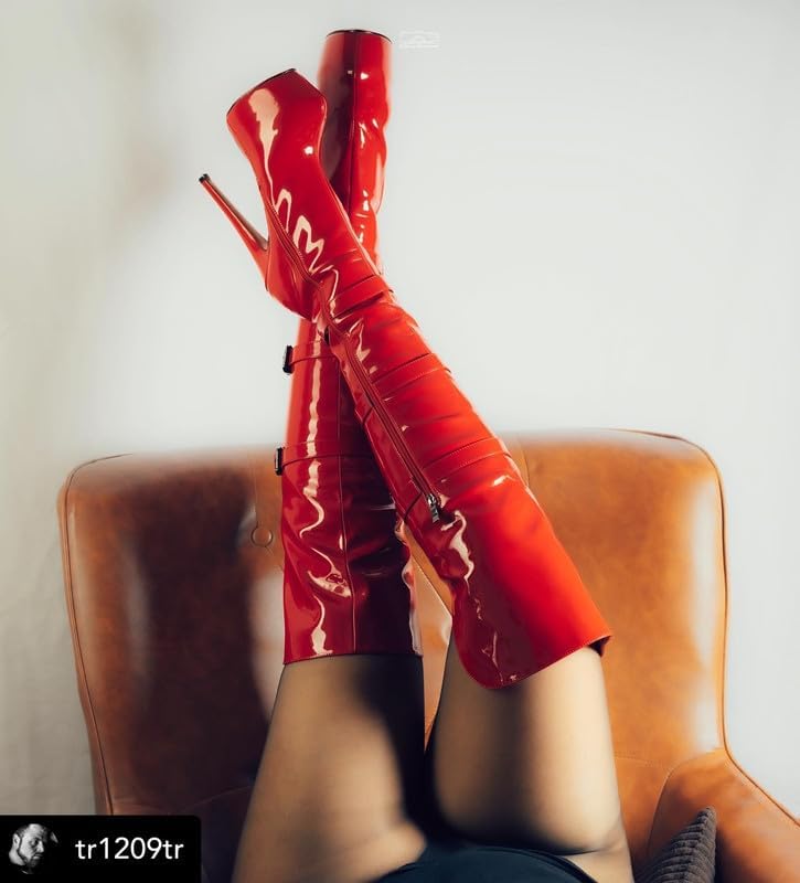 Vue 5 de Bottes Talons Hauts