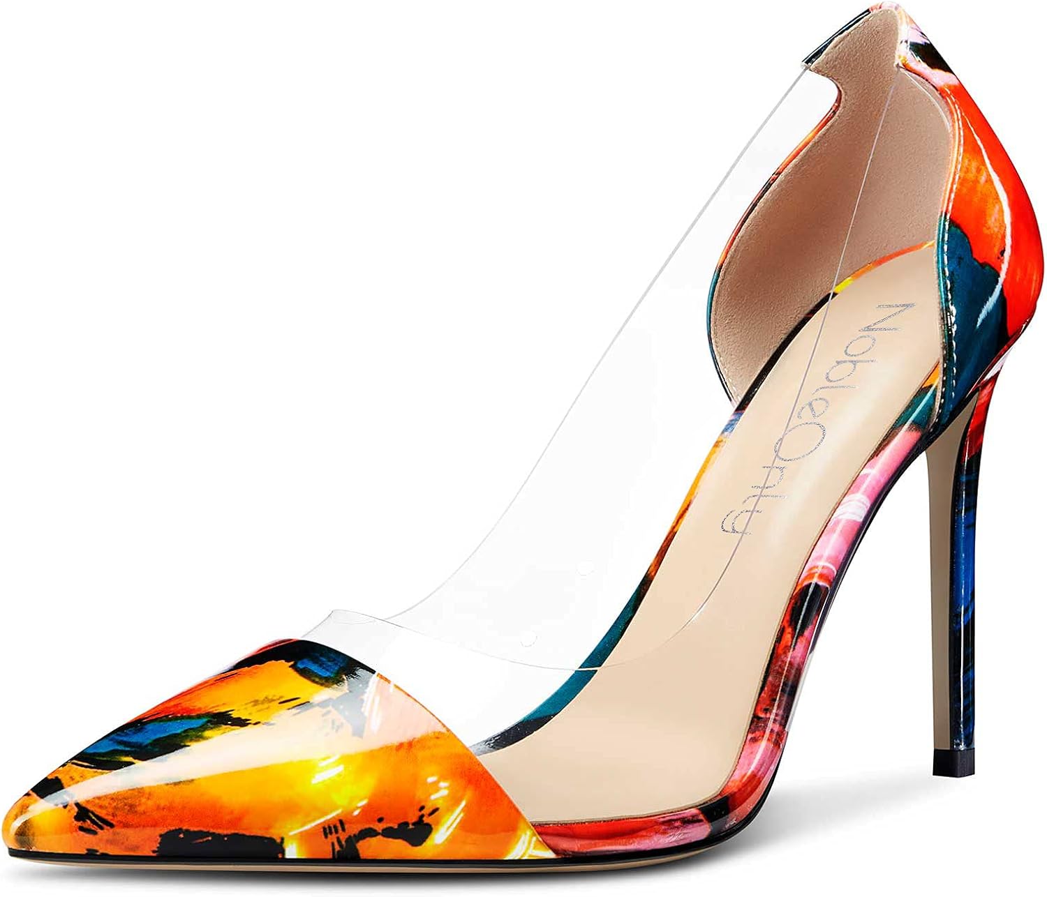 Femme Escarpins Transparent Aiguille