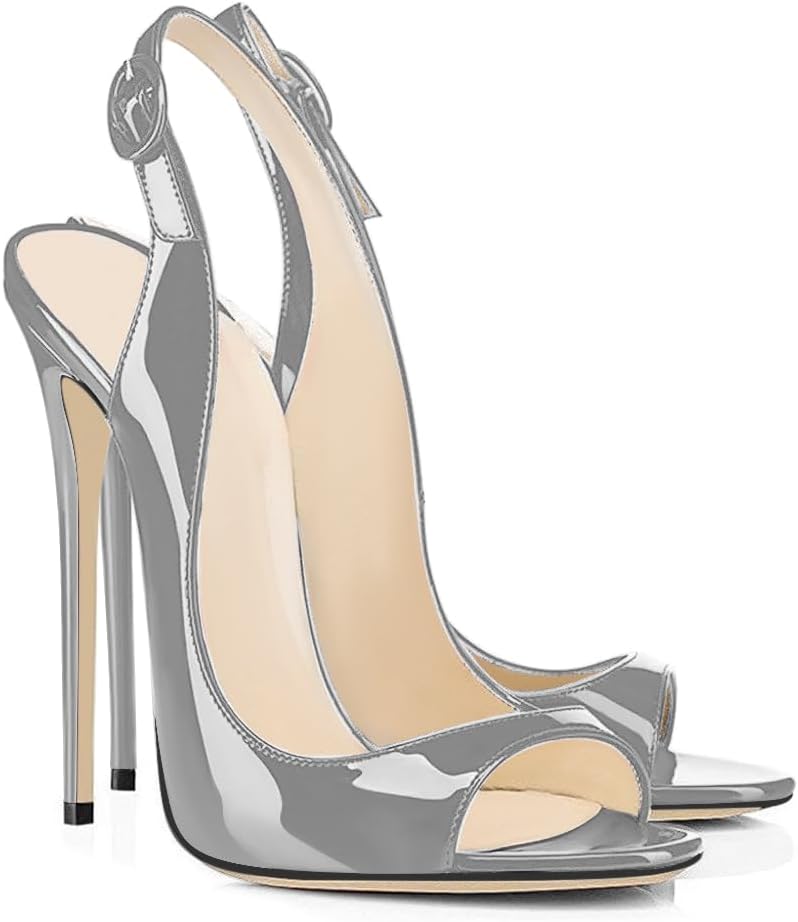 Vue 4 de Femmes Sandales Bout Ouvert