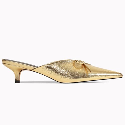 Vue 2 de Mules Talons Chatons
