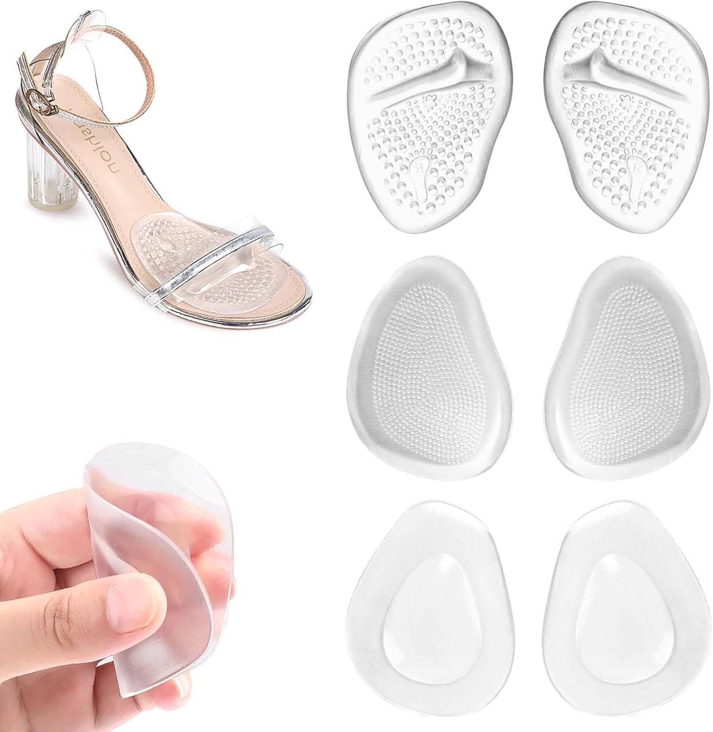 Paires Demi Semelle Coussinet