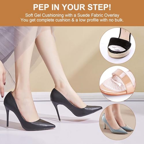 Vue 4 de Paires Demi Semelle Coussinet