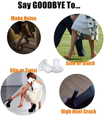 Vue 5 de Paires Protege Talon Aiguille