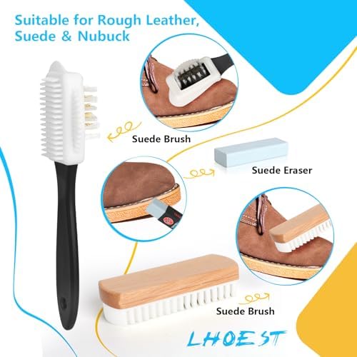Vue 5 de Brosse Chaussure Daim Cuir