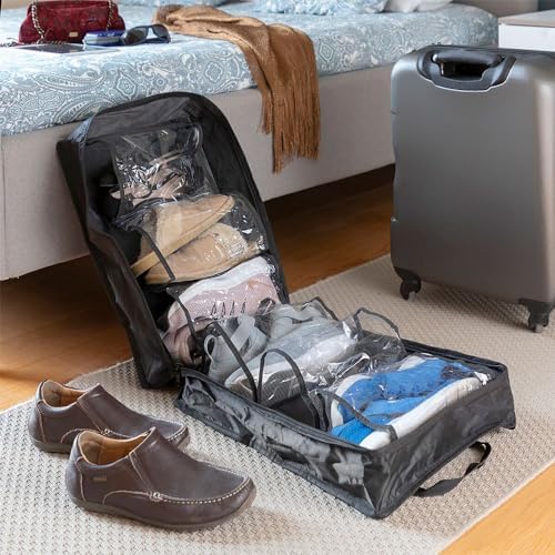 Vue 6 de Shoe Travel Bag Compartiments