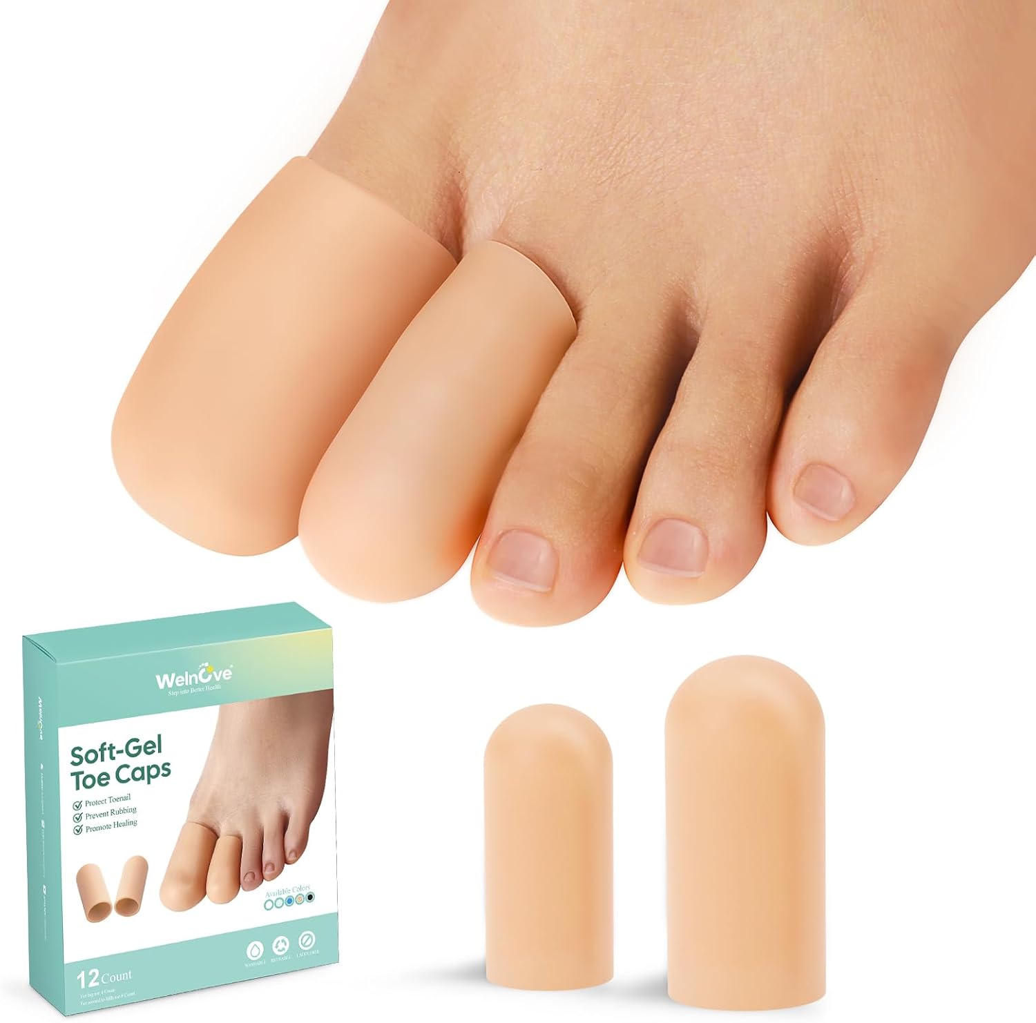 Gel Toe Cap And
