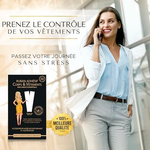 Vue 6 de Lindas Essentials Adhesif Double