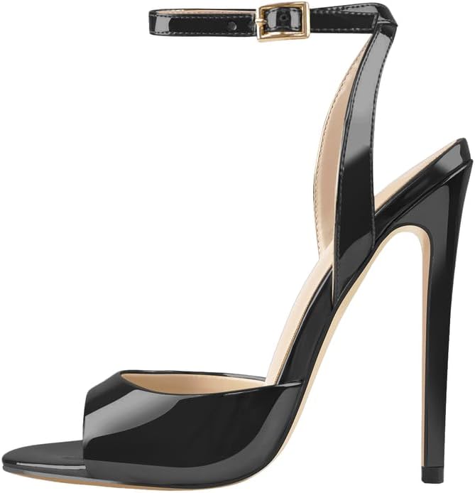 Sandales Peeptoe Vernies
