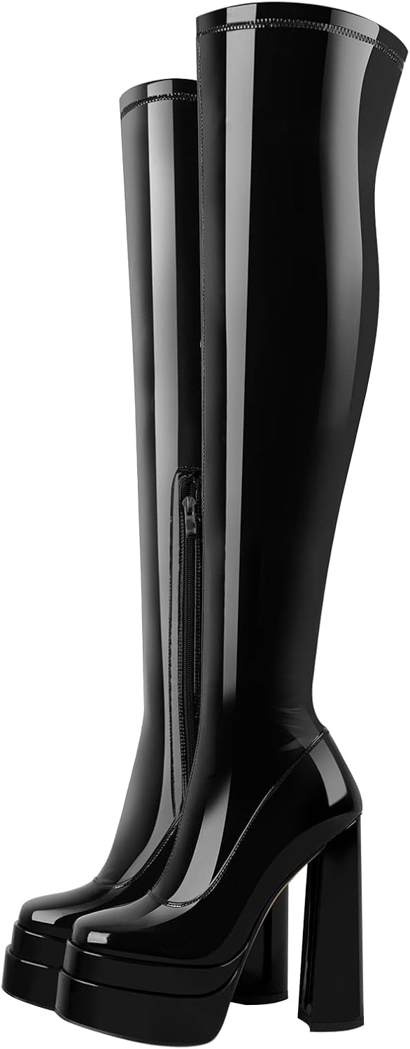Bottes Extensibles Audessus Du