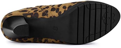 Vue 6 de Bottes Chelsea Talon Imprime