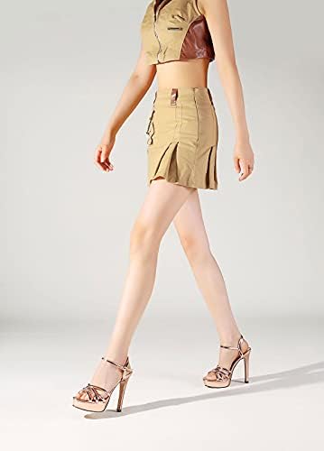 Vue 5 de Femme Sandales Plateforme Slingback