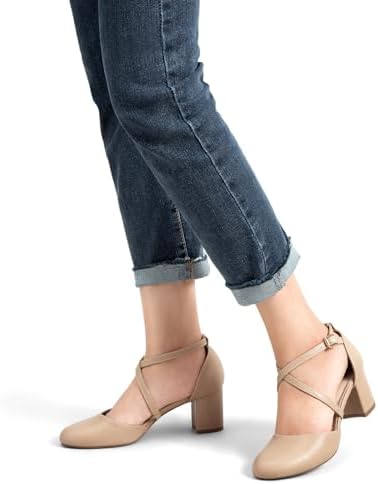 Vue 6 de Escarpins Bride Cheville Femme