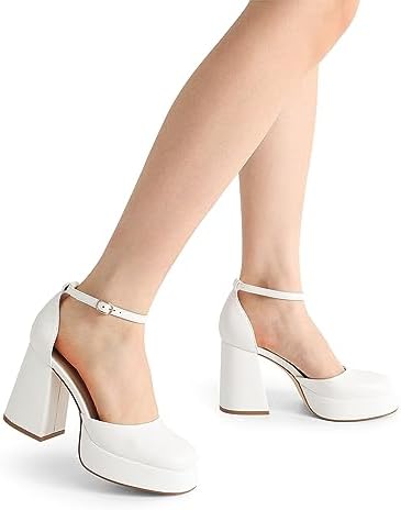 Vue 6 de Escarpins Femme Talon Haut