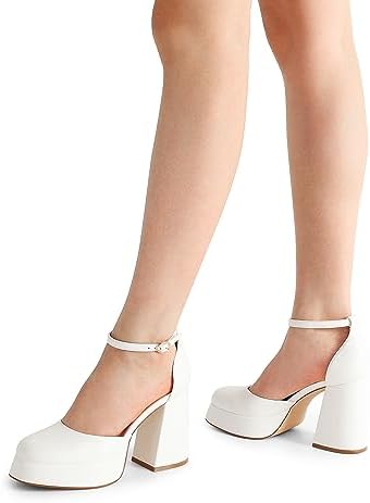 Vue 7 de Escarpins Femme Talon Haut