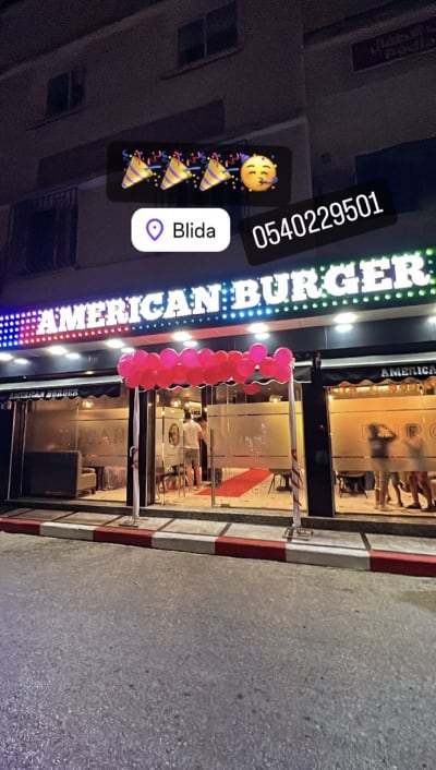 American burger Blida