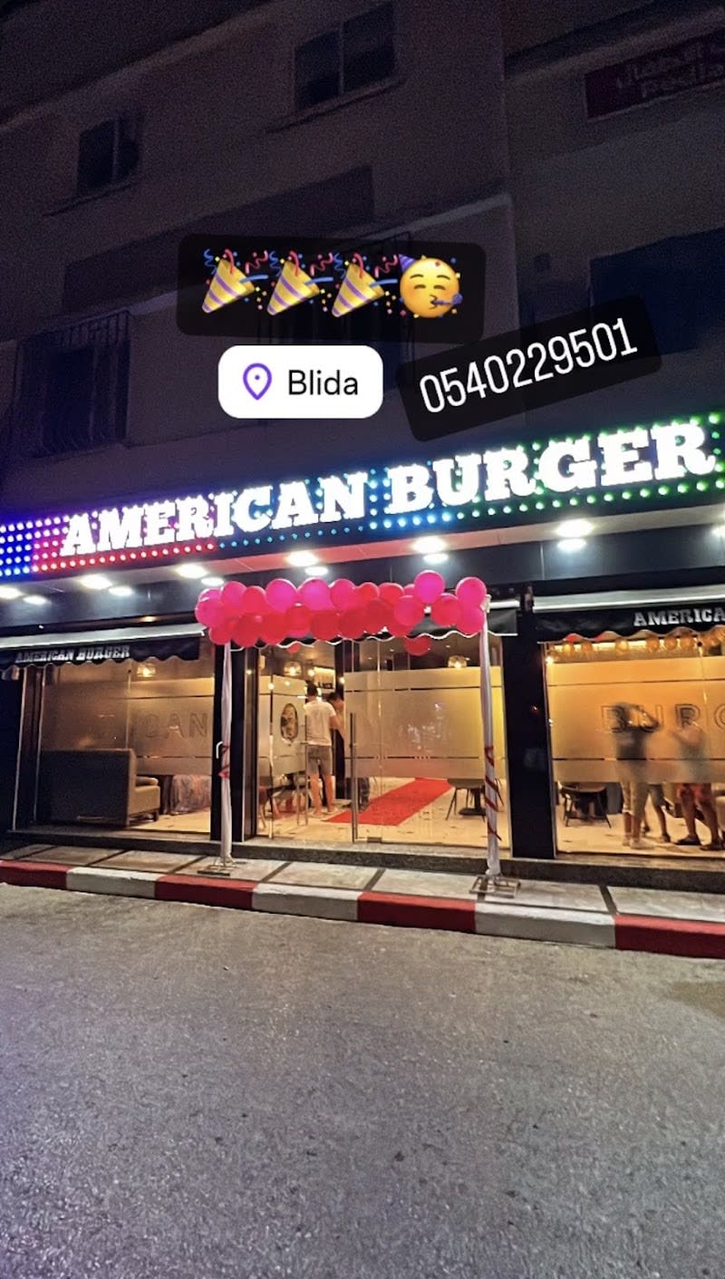 American burger Blida