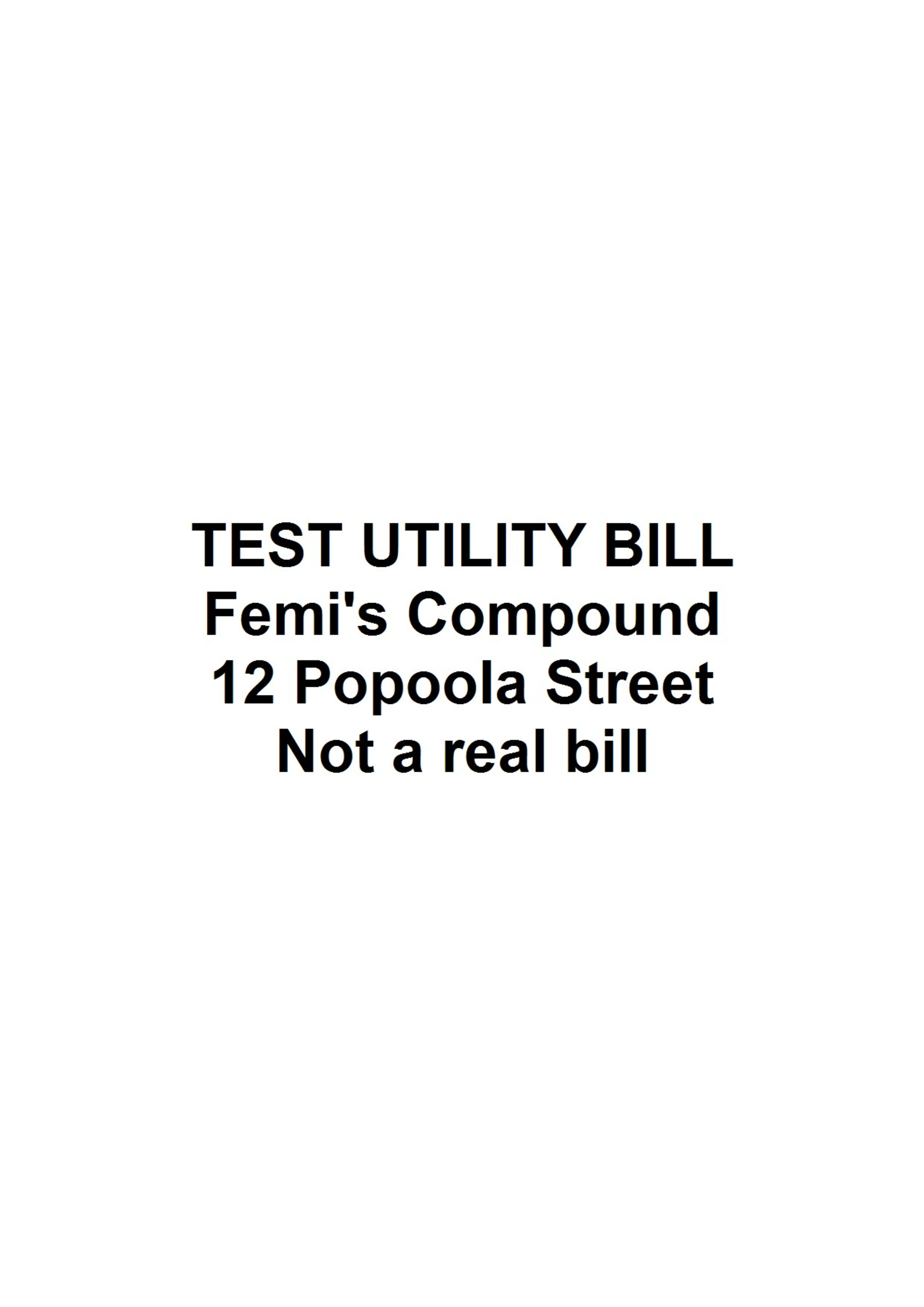 Release Test Flat