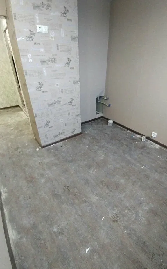 Уборка после ремонта — до