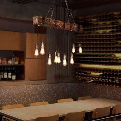 Wooden Pool Table Lights