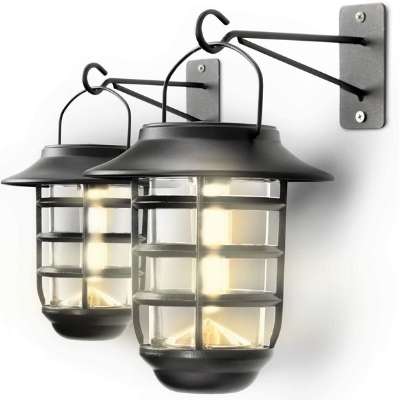 Solar Wall Lantern Lights