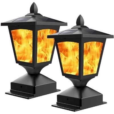 Solar Post Light Outdoor Post Cap Light
